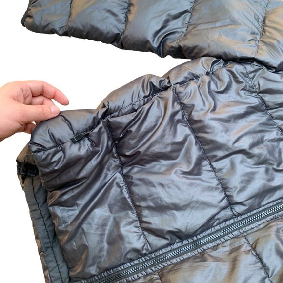 Vintage Nike ACG Lava Flow Puffer Jacket Large Black - Picture 12 of 16